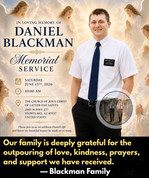 Daniel Blackman Phoenix, Arizona Obituary-Cause Of Death: Funeral Date For Daniel Blackman Has Been Announced