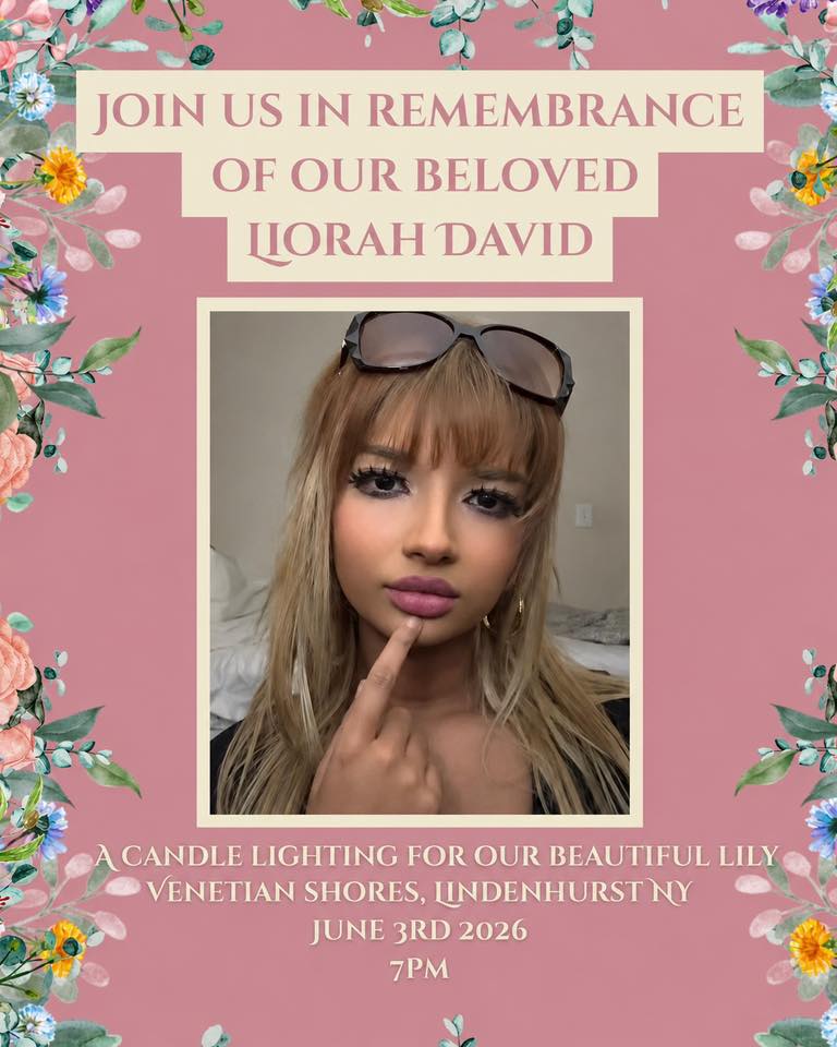 Liorah David Suicide, West Babylon New York, Death-Obituary: A Candlelight Gathering Will Be Held In Your Honor Tomorrow, Sweet Lily